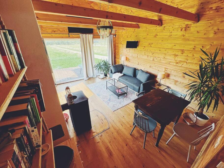 Polanka Beskid Niski Cute Cabin With Spectacular Views Hanczowa Exterior foto