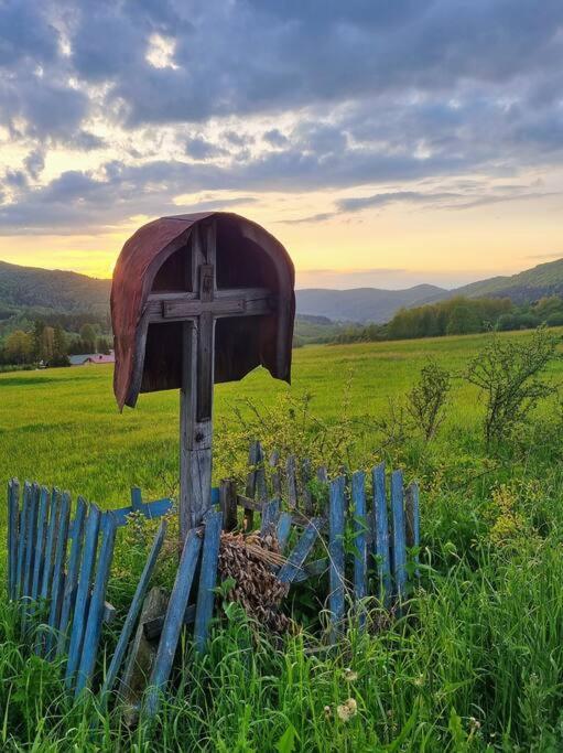 Polanka Beskid Niski Cute Cabin With Spectacular Views Hanczowa Exterior foto