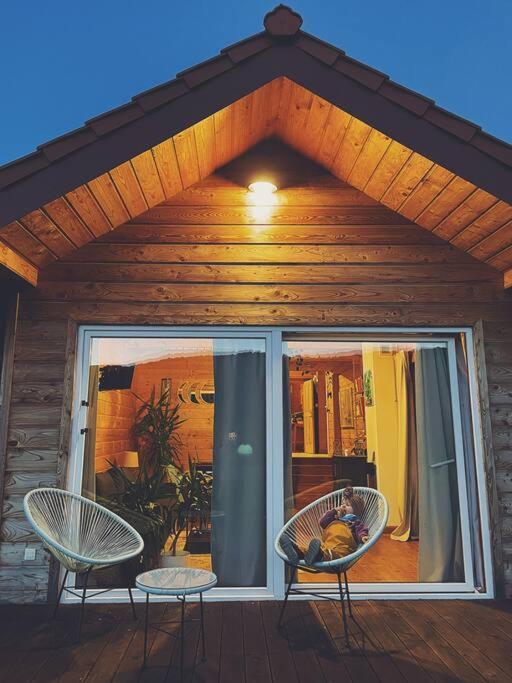 Polanka Beskid Niski Cute Cabin With Spectacular Views Hanczowa Exterior foto