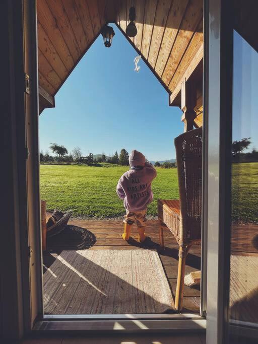 Polanka Beskid Niski Cute Cabin With Spectacular Views Hanczowa Exterior foto