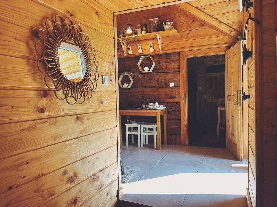 Polanka Beskid Niski Cute Cabin With Spectacular Views Hanczowa Exterior foto